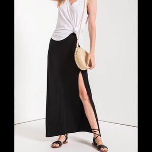 Old Navy black maxi skirt